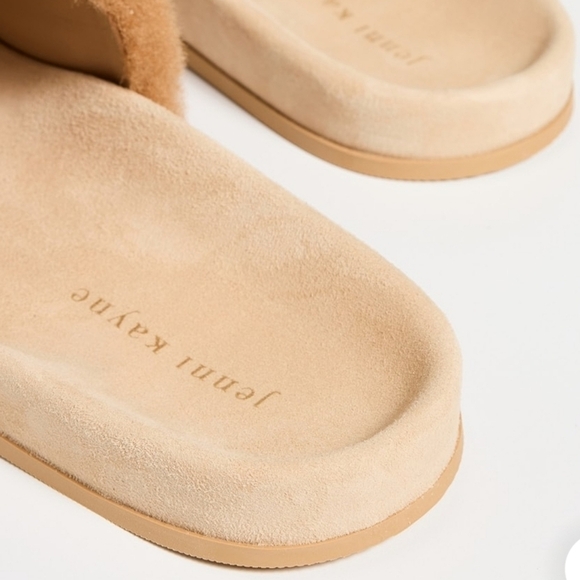🌟  NWOT Jenni Kayne Shearling Slide Sandals - Picture 8 of 16
